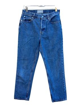 Everlane The 90’s Cheeky Jean Button Fly Straight-Leg Medium Wash Denim 28 Reg